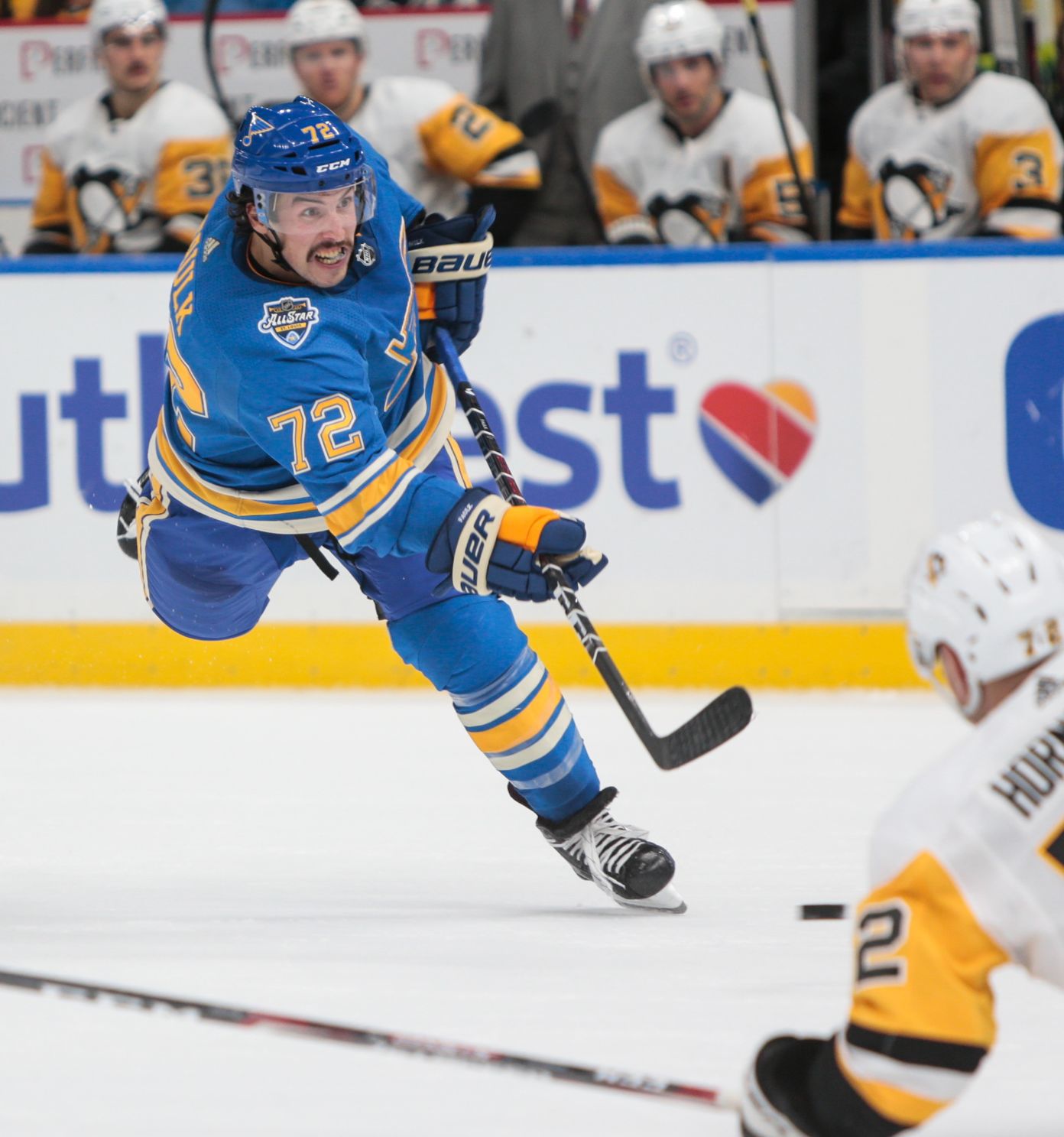 Blues take on Penguins at home